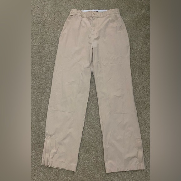 Alo Yoga Womens Flip It Trouser Pants Macadamia Small - Picture 6 of 10